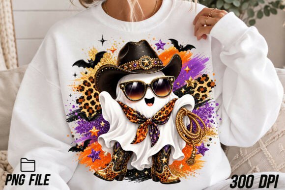 Download Cowboy Ghost PNG Sublimation - Premium Resources