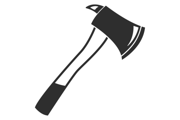Download Firefighter Axe Black Icon. Emergency Re - Black Collection