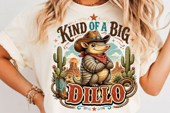 Download Kind of a Big Dillo Western Sublimation - Premium Resources