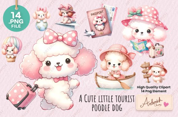 Download A Cute Little Tourist Poodle Dog - Tour Collection