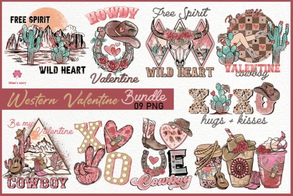 Download Western Valentines Day Bundle - Premium Resources