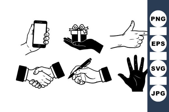 Download Hand Gesture Icon Vector Pack - Gesture Collection